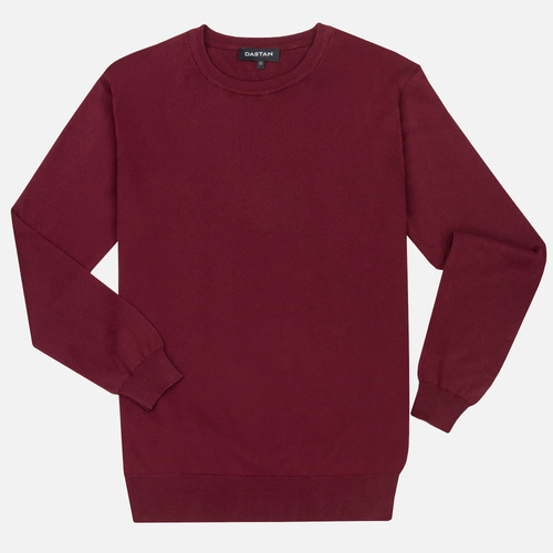 Sweter Męski Winton Bordowy