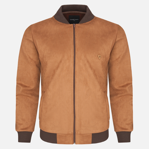 Kurtka Bomber Cognac