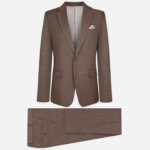 Garnitur Męski Jasny Brąz Emil