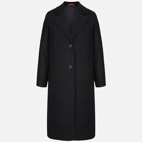 Płaszcz Damski Czarny Oversize Black