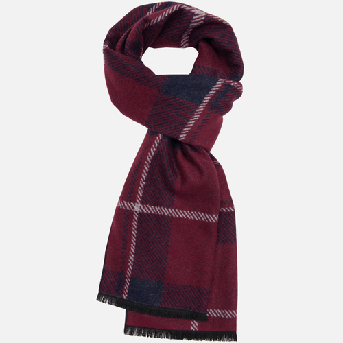 Szal Mellow Bordo Check