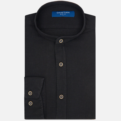 Koszula Slim Fit Summer Black