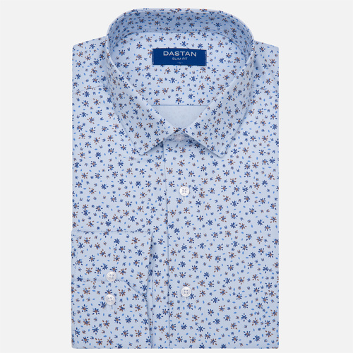 Koszula Slim Fit Flower