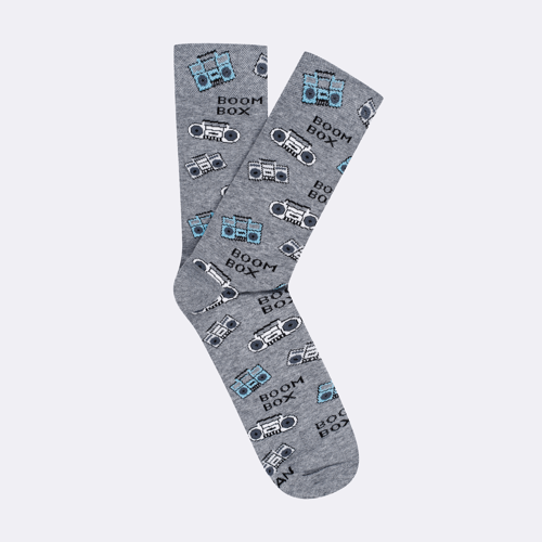 Skarpety Funky Boom Box Grey