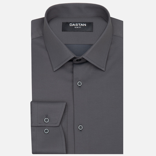 Koszula Męska Szary Grafit