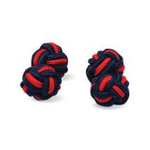 Spinki Casualowe Navy Blue Red