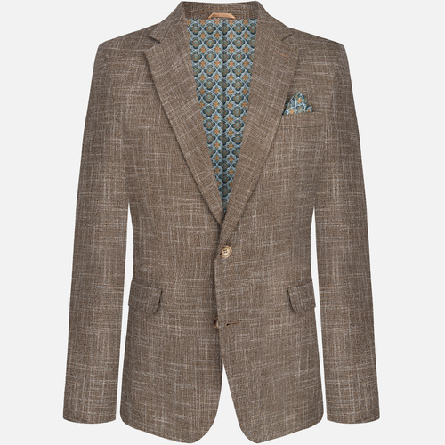 Marynarka Męska Brązowa Parga